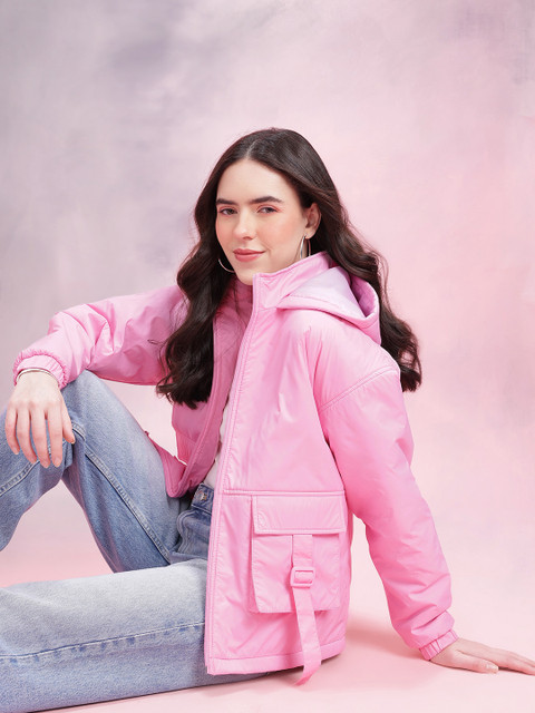 DressBerry Women Hooded Padded Jacket