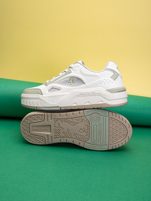 Red Tape Women Colourblocked Mid-Top Sneakers