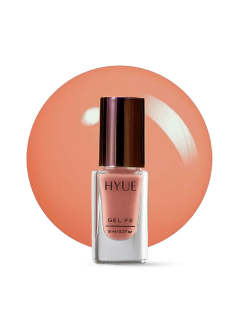 HYUE Gel FX Nail Paint Rosewood Quick Dry and Chip Resistant - 14 Day Long Wear 8ml