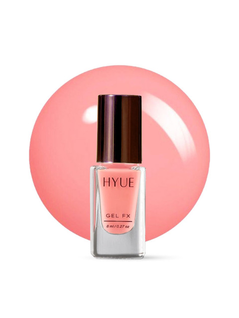 HYUE Gel FX Nail Paint Bubblegum Drop Quick Dry and Chip Resistant - 14D Long Wear 8ml