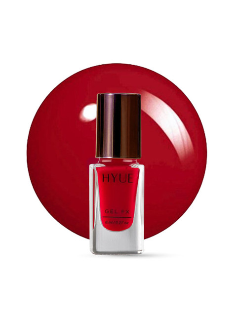 HYUE Gel FX Nail Paint Cherrywood Quick Dry and Chip Resistant - 14 Day Long Wear 8ml