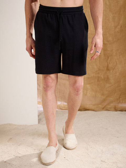 MASCLN SASSAFRAS Men Relaxed Fit Mid-Rise Shorts