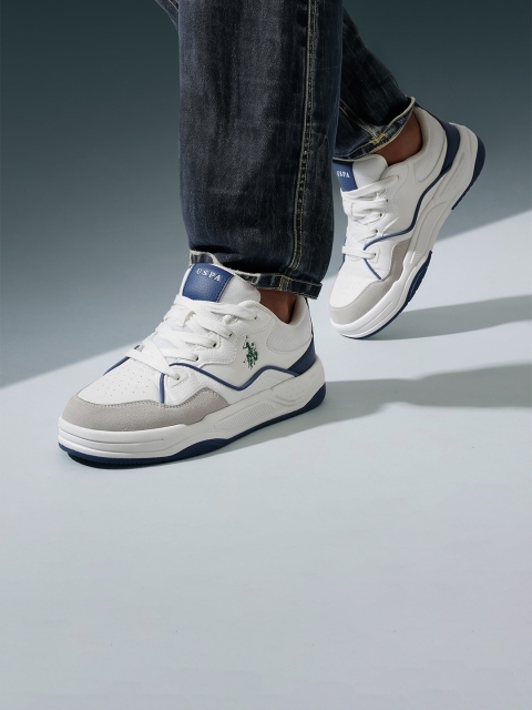 U.S. Polo Assn. ODORE Men Colourblocked Sneakers