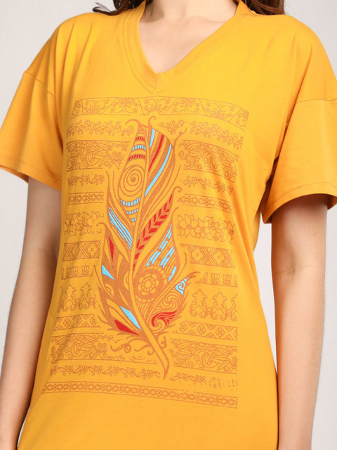 Duchess Loose Fit Maternity Mom T-Shirt Nightdress - Image 4