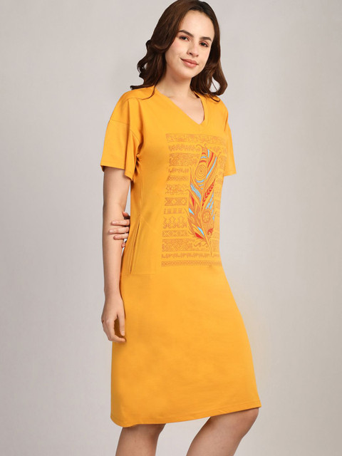 Duchess Loose Fit Maternity Mom T-Shirt Nightdress - Image 2