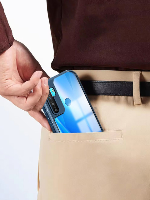 Karwan Solid Printed Oppo Realme 5 Back Case Mobile Accessories - Image 5