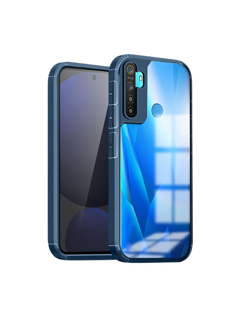 Karwan Solid Printed Oppo Realme 5 Back Case Mobile Accessories