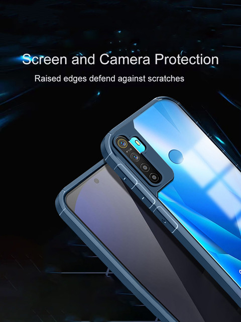 Karwan Solid Printed Oppo Realme 5 Back Case Mobile Accessories - Image 2