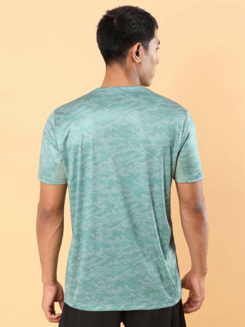 CULT Men Green Advance Play Active T-shirt - Image 4