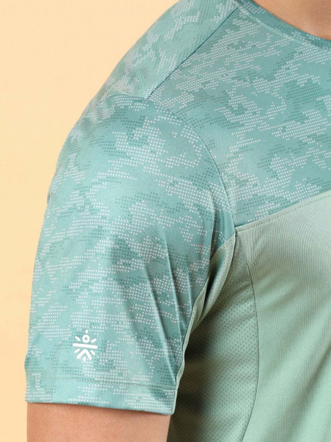 CULT Men Green Advance Play Active T-shirt - Image 6