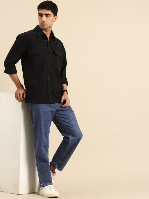 Being Human Drop-Shoulder Sleeves Pure Cotton Casual Shirt - Image 6