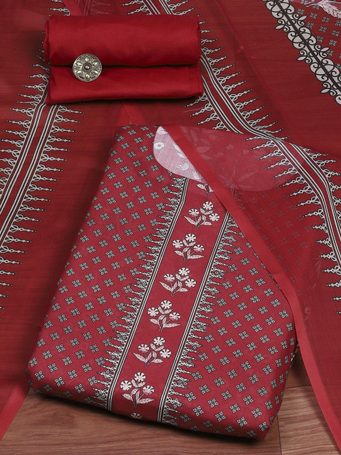 Biba Pure Cotton Unstitched Dress Material