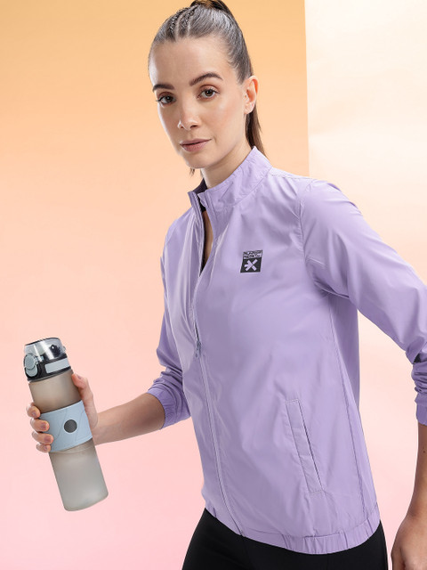 HRX by Hrithik Roshan Women Mock Collar Running Jacket