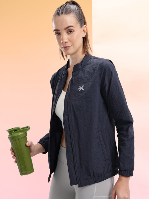 HRX by Hrithik Roshan Women Mock Collar Running Jacket