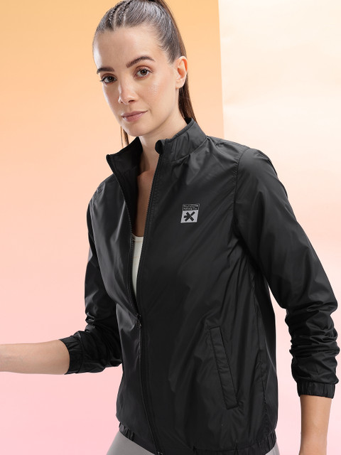 HRX by Hrithik Roshan Women Mock Collar Running Jacket