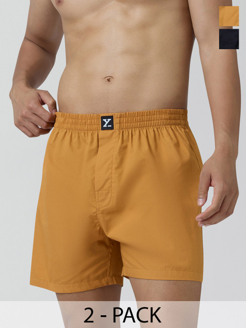 XYXX Men Pack Of 2 Pace Super Combed Cotton Inner Boxers XYBOX2PCKN424