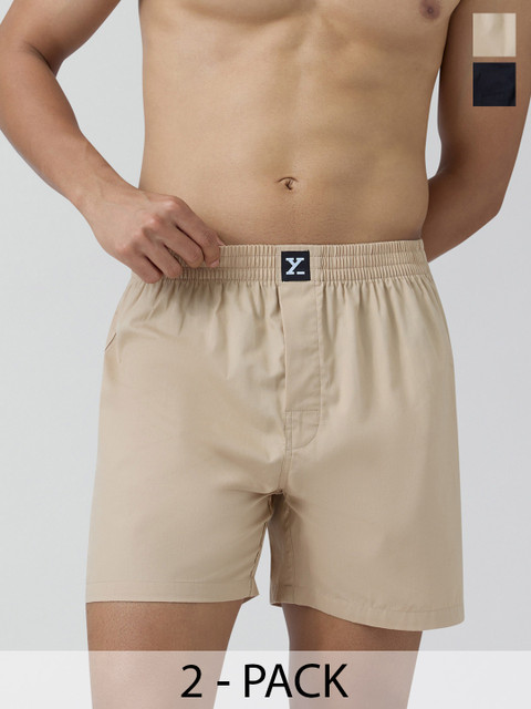 XYXX Men Pack Of 2 Pace Super Combed Cotton Inner Boxers XYBOX2PCKN429