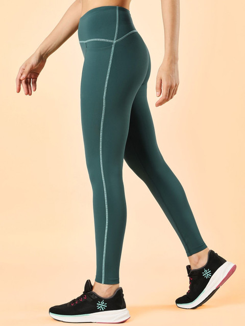 CULT Women's Teal Training Sculpted COMFlex Tights