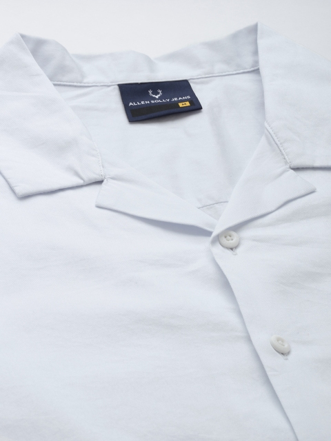Allen Solly Relaxed Fit Graphic Printed Pure Cotton Casual Shirt - Image 2