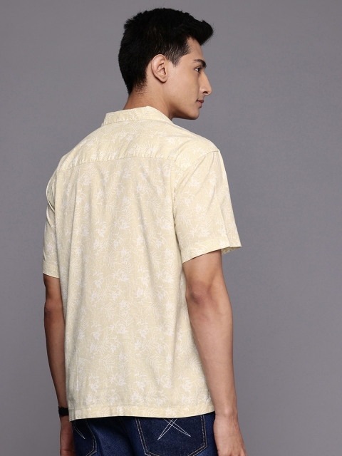 Allen Solly Relaxed Fit Tropical Printed Casual Shirt - Image 4