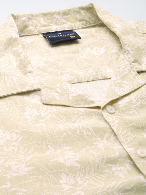 Allen Solly Relaxed Fit Tropical Printed Casual Shirt - Image 2
