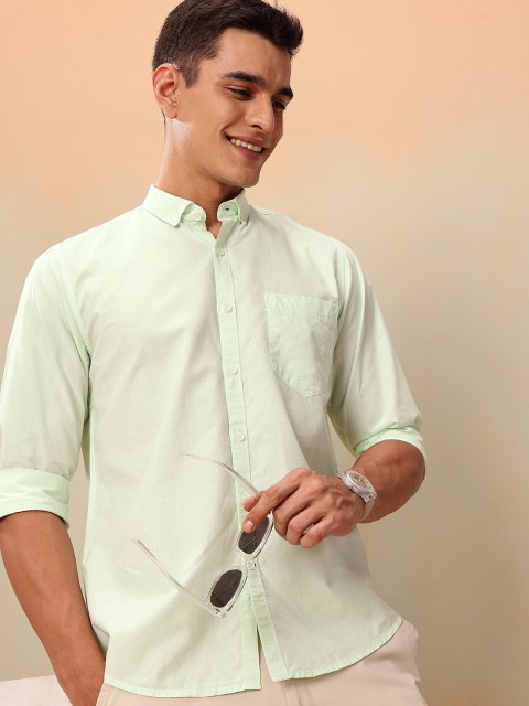 Mast & Harbour Solid Casual Shirt