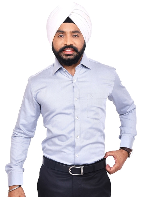 CHECKMARK CLOTHING Men Slim Fit Formal Shirt