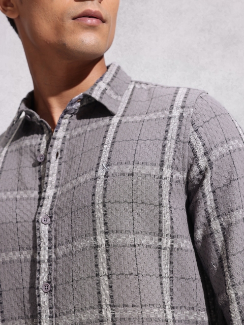 WROGN Checked Pure Cotton Casual Shirt - Image 2