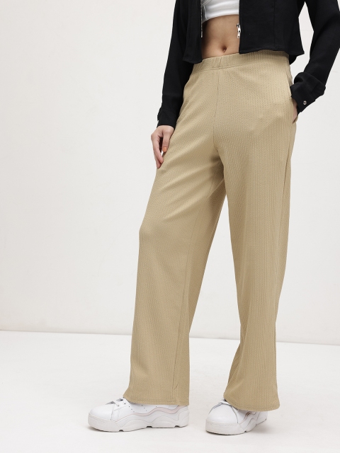 The Roadster Lifestyle Co. Women High-Rise Trousers