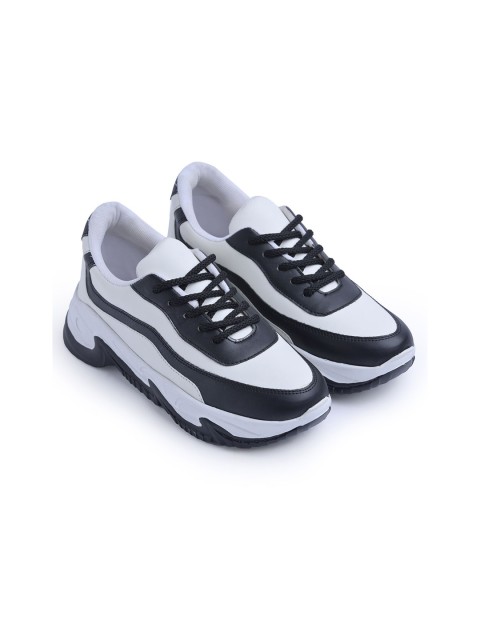JM Looks Women Lace-Up Casual Sneakers Shoes Comfortable Cushion Footbed - Image 2