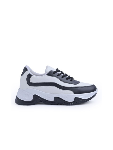 JM Looks Women Lace-Up Casual Sneakers Shoes Comfortable Cushion Footbed - Image 4