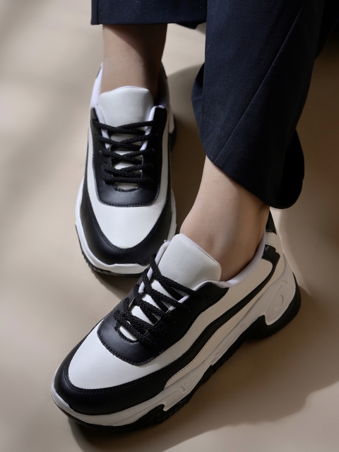 JM Looks Women Lace-Up Casual Sneakers Shoes Comfortable Cushion Footbed