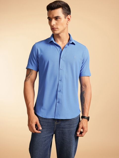 French Connection Slim Fit Knitted Casual Shirt - Image 3