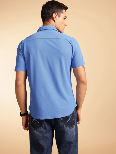 French Connection Slim Fit Knitted Casual Shirt - Image 5