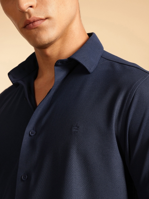 French Connection Slim Fit Knitted Casual Shirt - Image 2