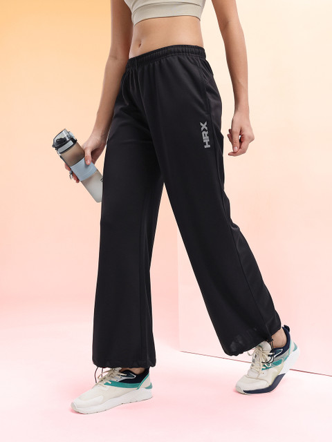 HRX by Hrithik Roshan Women Brand Logo Detail Rapid-Dry Running Track Pants