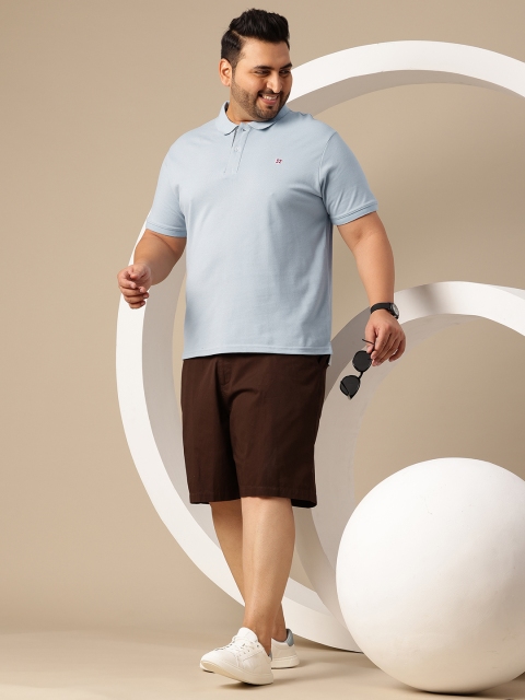 Sztori Men Plus Size Regular Fit Polo Collar T-shirt - Image 6