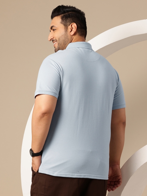 Sztori Men Plus Size Regular Fit Polo Collar T-shirt - Image 5