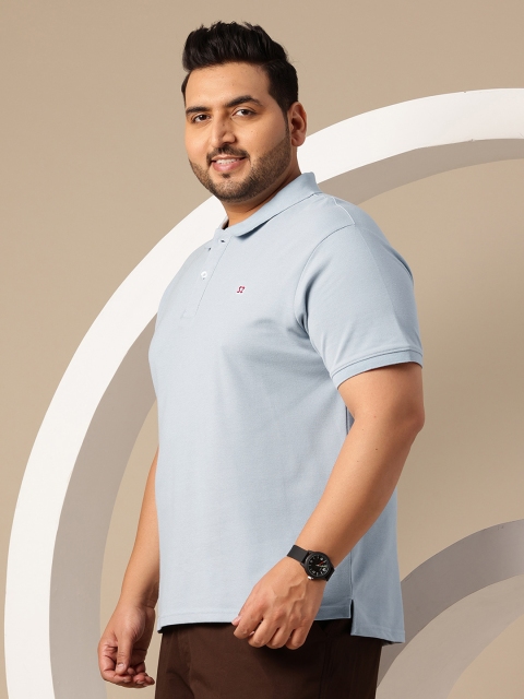 Sztori Men Plus Size Regular Fit Polo Collar T-shirt - Image 4