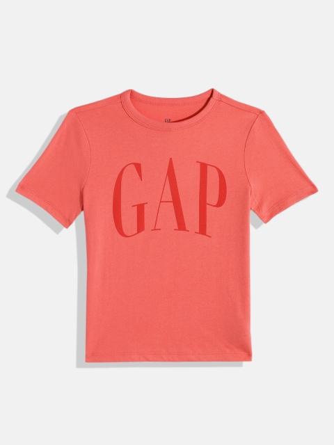 GAP Boys Brand Logo Printed Pure Cotton T-shirt