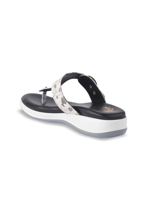 Shoetopia Women Printed Synthetic Flatform sandal flats - Image 2