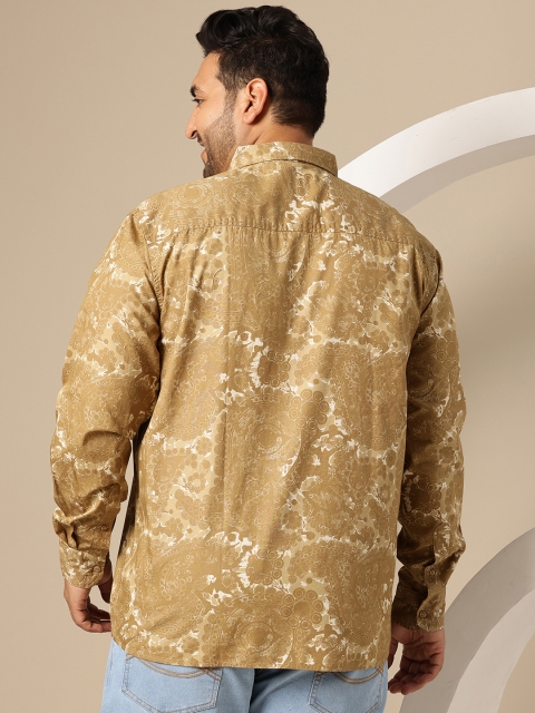 Sztori Men Plus Size Premium Printed Pure Cotton Casual Shirt - Image 5