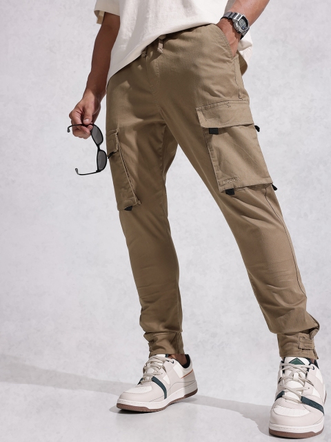 WROGN Men Relaxed Fit Cargos Trousers