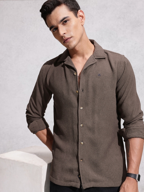 WROGN Cuban Collar Casual Shirt