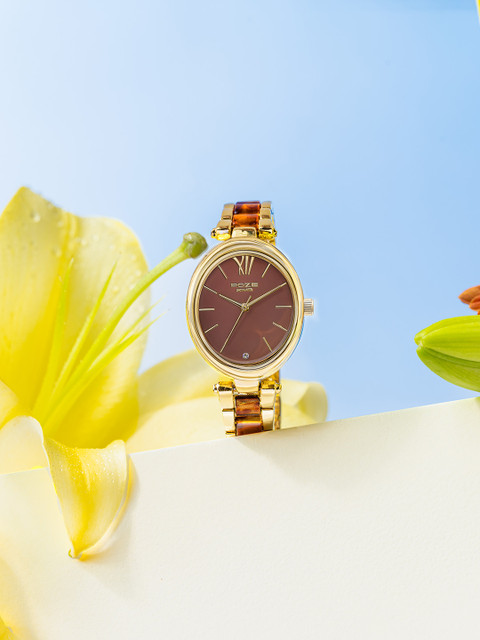 Sonata Poze Women Bracelet Style Straps Analogue Watch SP80095YM01