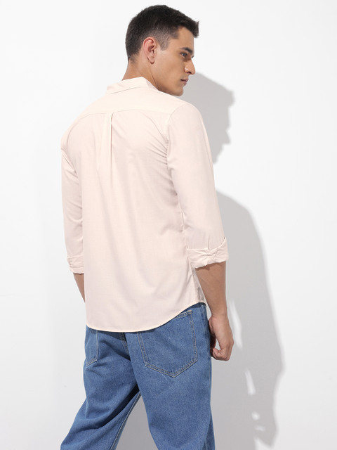 The Roadster Lifestyle Co. Solid Regular Fit Shirt - Image 5