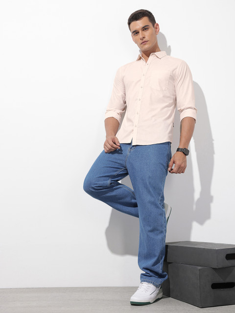 The Roadster Lifestyle Co. Solid Regular Fit Shirt - Image 6