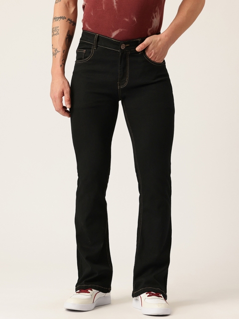 PARIS HAMILTON Men Bootcut Mid-Rise Stretchable Jeans