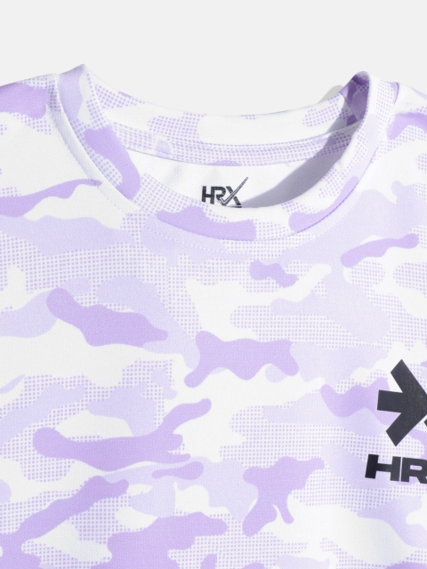 HRX by Hrithik Roshan Boys Camouflage Printed Sublimation T-shirt - Image 3