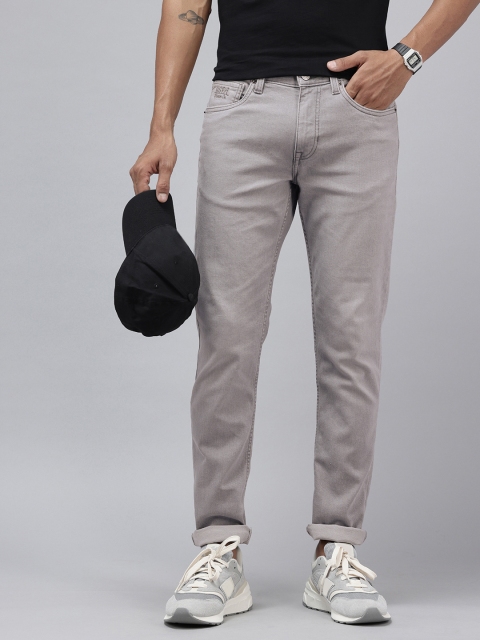 U.S. Polo Assn. Denim Co. Men Brandon Slim Tapered Fit Light Fade Stretchable Jeans